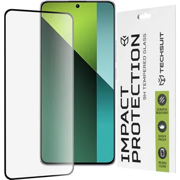 Techsuit - 111D Full Cover / Full Glue Glass - Poco X6 - černý