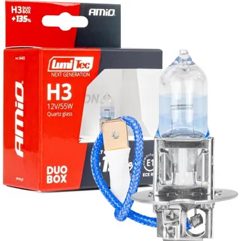 Žárovka Halogenové žárovky H3 12V 55W LumiTec NEXT GENERATION +135% DUO