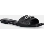 Kožené pantofle Dkny Dania