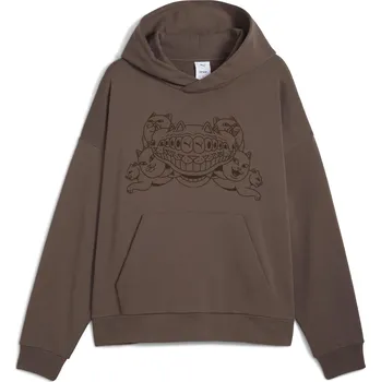 Pánská mikina Pánská mikina PUMA X RIPNDIP BOXY HOODIE 632414-41 FLAT BRONZE XS