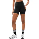 SIROKO Dámské krátké legíny na cvičení Ganges Black Černá