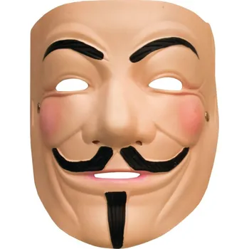 Karnevalová maska Maska Anonymous gumová