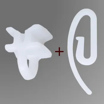 Uchycení záclony a závěsu URBÁNEK Jezdec standard se šnekovým háčkem