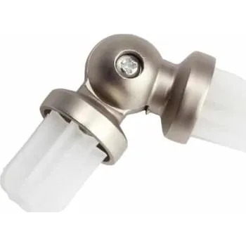 Garnýž URBÁNEK Garnýže - kloubová spojka pr.25 mm - Matný chrom