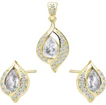 Olivie Sada stříbrných šperků LUNA GOLD 9872