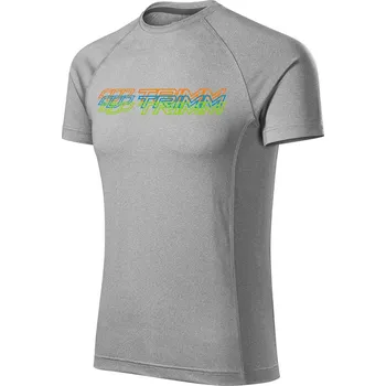 Pánské tričko tričko pánské TRIMM DESTINY dark grey melange - XL