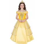 Dětský dívčí kostým Princezna Běla žluté šaty 128