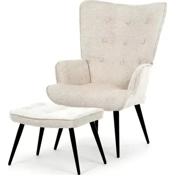 Křeslo Křeslo s podnožkou AK-303 CRM2 - SLEVA 3% s kodem radost25