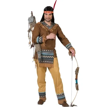 Karnevalový kostým Pánský kostým Indián Brave 52-54 L
