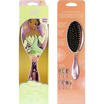 WET BRUSH Original Detangler Disney Princess Wholehearted Tiana Light Purple