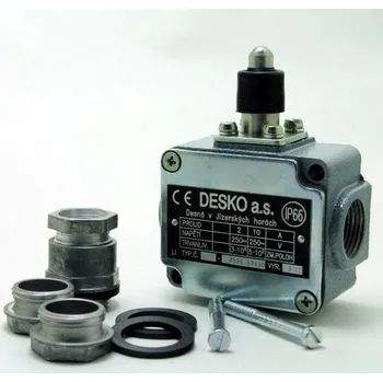 vypínač Elektro Praga Koncový spínač 3594-82490 - 4937-8219 Desko (ElektroPraga) 1x přepínací kontakt, kulička