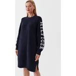 Tommy Hilfiger dámské modré úpletové šaty
