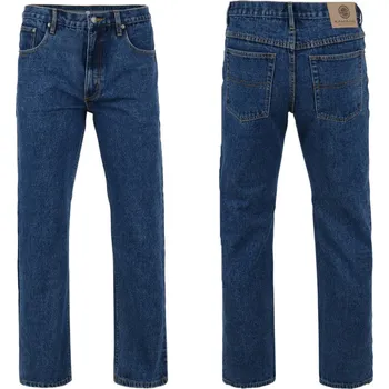Pánské kalhoty KAM kalhoty pánské KBS150 01 L:32 nadměrná velikost 44 Jeans