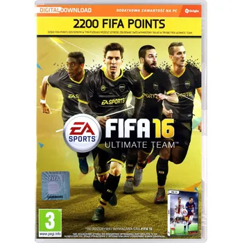 Počítačová hra FIFA 16 2200 points (PC)