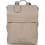 Dámský kožený batoh Burkely Hella - světle šedá