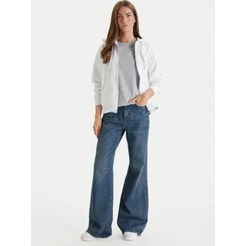 Pánská mikina Calvin Klein Jeans Mikina Archive Logo LV047B237G Bílá Regular Fit L