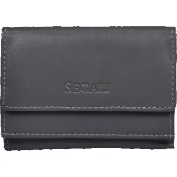 Peněženka Dámská kožená peněženka SEGALI 1756 šedá