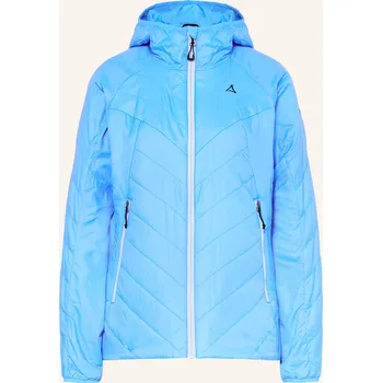Schöffel Dámská Prošívaná Bunda Cascata, neonově modrá, 44