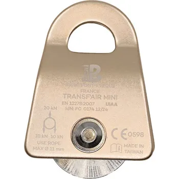 Jištění Kladka BEAL Transf'Air Mini; matt stone