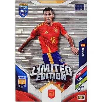 Fotbalová karta FIFA 365 Adrenalyn XL 2026 Limited Edition - Rodri (Španělsko)