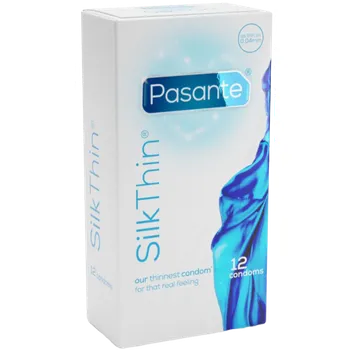 Kondom Pasante Silk Thin Condoms 12pcs
