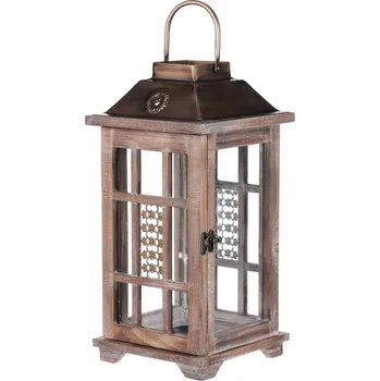 Lucerna Lucerna Wendy 38 cm, dřevěná