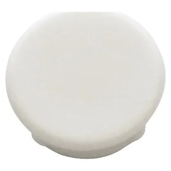 Uchycení záclony a závěsu Záslepky do otvorů na záclonovou kolejnici bílé, plastové, sada (10 ks)