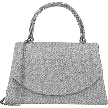 Kabelka Dámské psaníčko stříbrné - Michelle Moon Petrina stříbrná