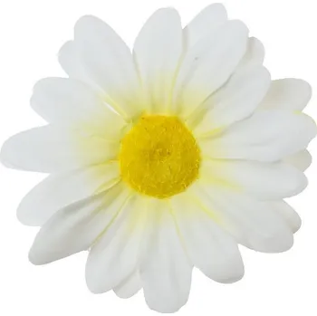 umělá květina Květ kopretiny 7 cm, bílá