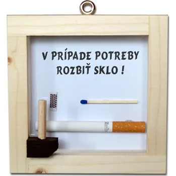 Rám na obraz Obrázek První pomoc - Cigareta SK