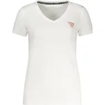 GUESS JEANS Bílé dámské tričko Guess - Dámské
