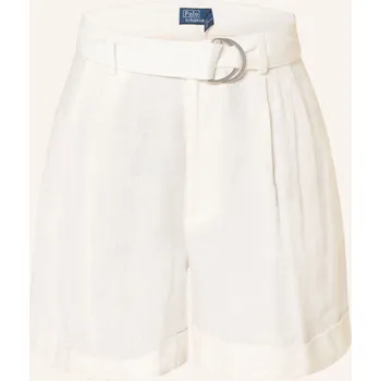 Dámská móda Polo Ralph Lauren Dámské Lněné Šortky, režná, 40