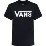 VANS Tričko FLYING V černá / bílá