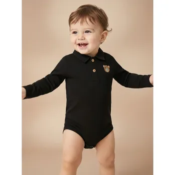 Kojenecký body Sinsay - Bavlněné body - černá - 7276C-99X - 7276C-99X-80