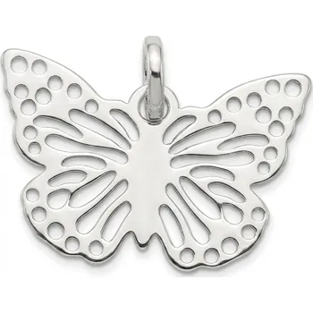 Přívěsek ŠPERKY-NM, Zlatý přívěs 161 motýlek v bílém zlatě