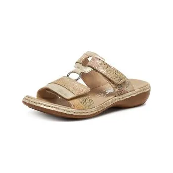 Dámská obuv Nazouváky Rieker 659X6-90 Béžová 39