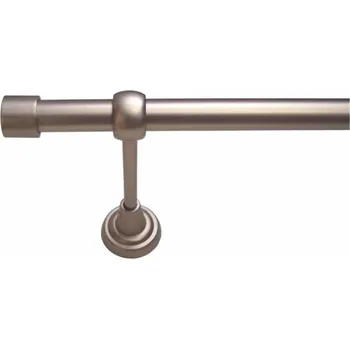 Garnýž URBÁNEK Garnýže OP - koncovka pr.19 mm Válec - Matný chrom