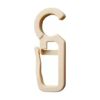 URBÁNEK Garnýže - záclonový háček Baroko - Béžová