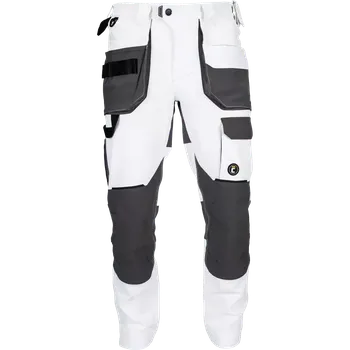 montérky Kalhoty pracovní do pasu DAYBORO PFM, barva bílá vel. 64
