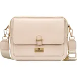 Peterson Béžová dámská crossbody kabelka se dvěma popruhy