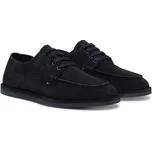 Polobotky Tommy Hilfiger Stitchdown Suede Derby FM0FM05841 Tmavomodrá 45