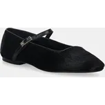 Kožené baleríny Tommy Hilfiger PONY HAIR MARYJANE