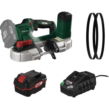 Parkside PMBA 20 Li A1 1 x 4 Ah + pilový pás 24 TPI