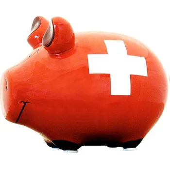 Žertovný předmět Keramická pokladnička Prasátko první pomoci