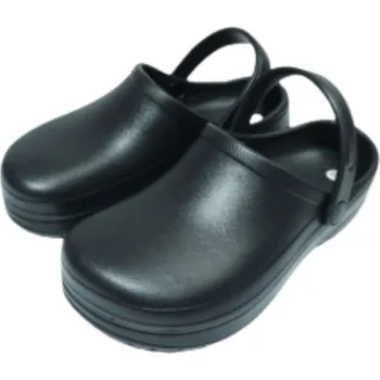 Dámské pantofle Dámské gumové nazouváky plné černé Listar LS801b (Gumové nazouváky nezateplené plné)