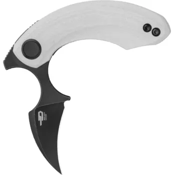 kapesní nůž Bestech STRELIT 14C28N, Černý stonewash, G10 BG52D