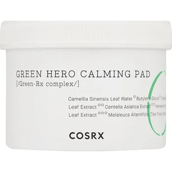 COSRX Pece-o-oblicej MaskyGreen Hero Calming Pad 70 Stk. (6,00 Kč / 1 ks.)