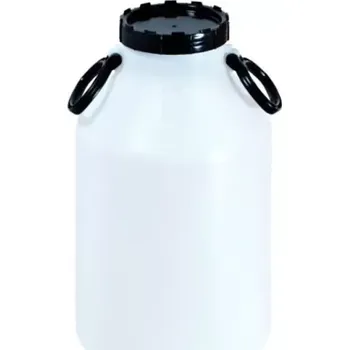 Sud HDPE ŠIROKOHRDLÁ KONEV 30 L, BAREL + ŠROUBOVACÍ UZÁVĚR, ROZM. 305 X 305 X 557 MM