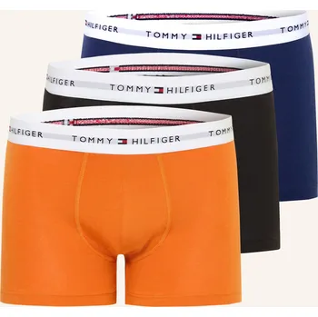 Pánské spodní prádlo Tommy Hilfiger Pánské 3ks Boxerky, oranžová / tmavě modrá /...