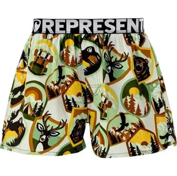 Trenýrky TRENKY REPRESENT EXCLUSIVE MIKE TRAPPER - zelená - XXL + při osobním odběru 379 Kč